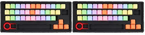 Mobestech 2sets Keyboard Key Caps Home Computer Diy Kit Keys Material Gaming Supplies Easy to Clean