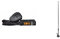 Albrecht AE 6120 VOX Mini CB-Funkgerät, 12620, 4 Watt AM/FM, mit integrierter VOX-Funktion zum freihändigem Sprechen & T-27 komplett, CB-Funk Antenne 60cm Länge, 1/4 Lambda, 4m Kabel, Schwarz