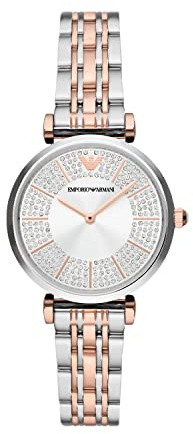 Emporio Armani Women's Watch with Stainless Steel Band