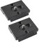 Regetek 2 Pack Quick Release Plate with 1/4-20 Screw for Bogen 3157N Manfrotto 200PL-14 RC2 Camera Tripod(BHQ2 128RC/128RCNAT、141RC/141RCNAT、222/234RC、323、390/390B/390RC、352RC/308RC、460MG、486RC2