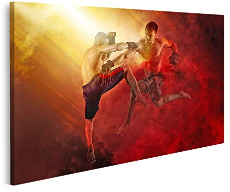islandburner Bild auf Leinwand MMA Boxer Kämpfer Kämpfe Kämpfe Regeln MMA Boxer Kämpfer Kämpfe Kämpfe Regeln Ra Bilder Wandbilder Poster GKWZ-1P
