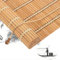 Tapparella In Bamboo,Tenda A Rullo In Bambù In Retrò,Tapparella Avvolgibile Bamboo Giardino con Ganci,Tende A Pacchetto,Protezione per La Privacy,per Finestre,Larghezza X Altezza (70cm x 190cm)
