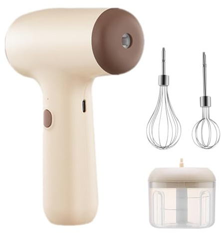 Bexdug Batidora Eléctrica De Mano,Batidora Eléctrica De Mano | Licuadora de inmersión totalmente automática fácil de usar | Batidora De Inmersión, Exquisita Batidora De Mano Eléctrica, Batidora