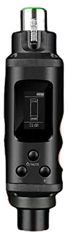 DIIOOMIEEU Preamplificador de micrófono dinámico de 12 dB-39 dB, batería integrada ajustable solo para preamplificador de micrófono dinámico