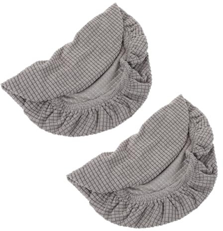 Alipis 2stücke Runde Hocker Abdeckung Für Zuhause Stuhlschoner Aus Polyester Einfaches Design Schützt Vor Kratzern Bequem Und Langlebig Für Wohnungen Und Büros