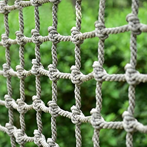 6 mm Polyamid-Kletternetz FüR SpielpläTze im Garten – Maschenweite 10 X 10 cm, Perfekt FüR Die Sicherheit Von Kindern, Dekoratives Seilnetz, Spielplatzschutz, Tunnelnetz, Baumhauszubeh(Size:200x300cm)
