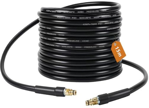 20M Flexible Tuyau Compatible Kärcher K2 K3 K4 K5 K6 K7 avec raccord rapide tuyau Nettoyeur haute pression raccord tuyau d'extension Nettoyeur haute pression