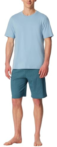 Schiesser Herren Schlafanzug kurz Rundhals - Nightwear Set