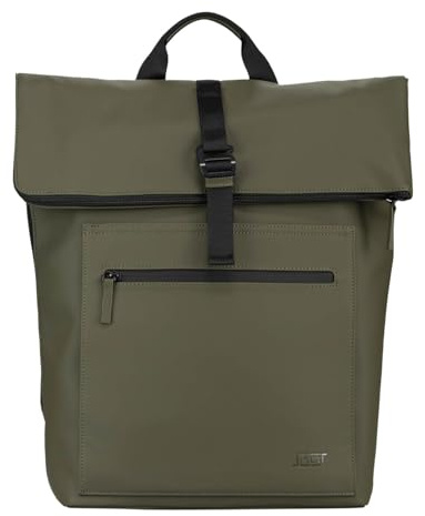 Jost Laptoprucksack Freizeitrucksack mit Laptopfach Halmstad Courier Backpack Olive olivgrün