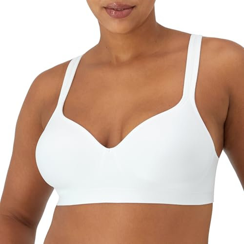 Bali Women's Comfort Revolution Wire Free Bra, White, 36B