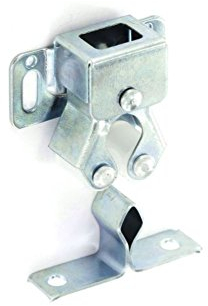 Merriway® BH00045 (4 Pcs) Zinc Plated Double Roller Cupboard Cabinet Door Catches - Pack of 4 Pieces