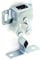 Merriway BH00045 Chiusure per Ante di Armadi a Doppio Rullo, Bianco, Set di 4 Pezzi
