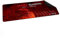 Mars Gaming MMP2 - Tapis de Souris pour Le Jeu (Haute précision avec n'importe Quelle Souris, Base en Caoutchouc Naturel, Confort élevé, 88 x 33 cm), Rouge et Noir