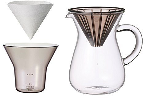 600 ml-Carafe à café avec 20 filtres Par Kinto ralentie pour café