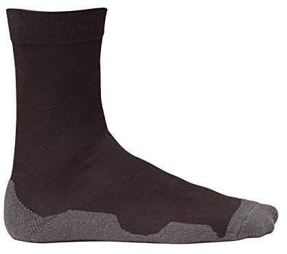 Texxor Socken schwarz-grau 6910 Gr: 43-44