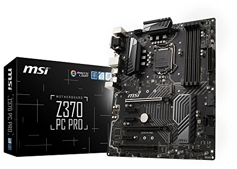 MSI Z370 PC Pro Carte mère Intel Z370 LGA 1151