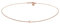 Elli Halskette Damen Choker Herz Anhänger Filigran in 925 Sterling Silber Rosévergoldet