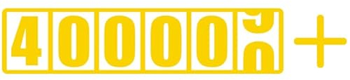 Decus 400000 Kilometer TACHO L 1172 (gelb) // Sticker JDM Style Aufkleber