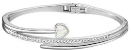 Lotus Style Damenarmband Edelstahl LS1843-2/6 Herz - Elegantes, poliertes Armband mit feiner Verarbeitung 6,1 cm - Ideal als Geschenk zum Geburtstag - Besondere Anlässe