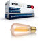 Print-Klex GmbH & Co.KG LED Leuchtmittel Filament Vintage in Kolbenform ST56 E27 6W 2200 - Warmweiß Kolbe Retro Lampe