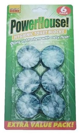 Powerhouse Hygienic Green Toilet Blocks (1 Pack)