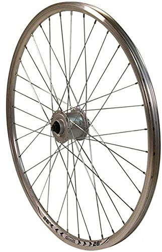 Redondo 26 Zoll Vorderrad Felge Nabendynamo + AXA Scheinwerfer Rücklicht