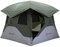 Gazelle Tents T4 Hub Zelt, einfacher Aufbau in 90 Sekunden, wasserdicht, UV-beständig, abnehmbarer Boden, reichlich Aufbewahrungsmöglichkeiten, 4 Personen, alpingrün, 238,8 x 238,8 x 198,1 cm, GT400GR
