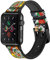 Innovedesire Japan Tattoo Cinturino in Pelle e Silicone Smartwatch per Apple Watch iWatch Taglia 38mm/40mm