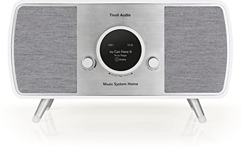 Tivoli Audio Music System Home Gen 2 Sistema Hi-Fi All-in-one Wi-Fi/DAB+/FM/Bluetooth (Bianco/Grigio)