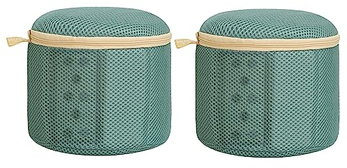 Hzutloer Sacchetti Reggiseno per Lavatrice,Riutilizzabile Sacchetti Rete da Biancheria per Lavatrice Salva Reggiseni Bucato Borse con Zip,con Dispositivo di Protezione,Ideale per Reggiseno e Intimo