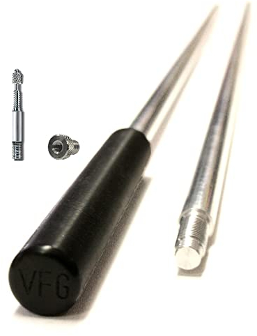 VFGWeapon Care VFG Aluminium Flintenputzstock 900 mm 9/32 mit Adapter M5 Cal. 12, 16, 20