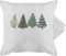 Kissenbezug - Weihnachtskissen Christmas Geschenke - Weihnachtsbäume - 50 x 50 cm - Grau - kissenbezüge weihnachten weihnachts-kissen weihnacht weihnachtsbaum kissenhüllen kissen wintermotiv