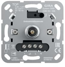 GIRA 246000 S3000 Drehzahlstellereins Einsatz 246000