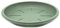 CABLEPELADO Plato Maceta, Plato para Plantas, Soporte Suelo para Maceta, Plato Base para macetas, Bandeja para macetas, 16 cm Diámetro, Color Verde