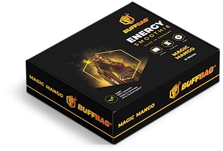 BuffBag Energy Smoothie Konzentrat - Ein erfrischender und belebender Energy Smoothie, der Dir die nötige Energie verleiht. (Magic Mango)