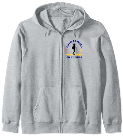 Buen Camino En Tu Vida Coquille Saint-Jacques Croix Femelle. Sweat à Capuche