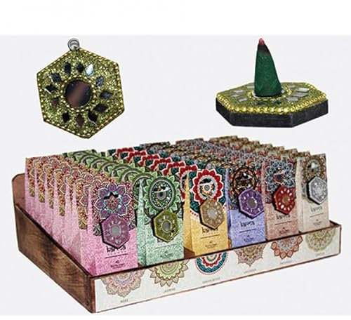 Inciensos de la marca OSMA modelo Incense Cones, 40pcs. 6 fragrances sort