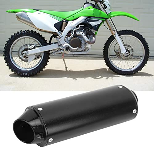 32 Mm/1,3 Zoll Auspuffrohr Schalldämpfer für 90 110 125 150 160 ATV Pit Bike Motorrad, Eliminiert Geräusche, Hochwertiges Metall, Perfekte Passform