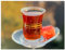 Topkapi - 12-tlg Türkisches Tee-Set Madina-Sultan für 6 Personen │ 6 Teegläser und 6 Untersetzer │ Teeglas mit Goldrand │ Inklusive Tropfen-Untersetzer │ Versandsicher gepackt