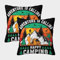 OJBKOBACC Fröhliches Camping Vintage Wandern Kuschelige Kissenbezug 2er Set Für Kinder - Für Sofa Mit Niedlichen Designs, Perfekt Für Kinderzimmer Waschmaschinenfest 40x40cm
