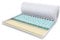 FDM Matratzentopper Malta Latex Matratze Topper 140x200 cm Härtegrad H2 H4 Höhe ca. 8 cm profilierter HR-Schaum Latex Allergiker Geeignet Öko-Tex