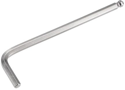 TOP-VIGOR 1Pcs 7/32 Ball End Hex Key Wrench, L Shaped Long Arm Allen Key for Household DIY, Professional Machine Repairing, CR-V