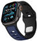 Anlinser Correas Compatible con Correa Apple Watch Ultra 2/Ultra 49mm 46mm 45mm 44mm 42mm, Pulsera Deportiva de Silicona Ajustable Compatible con iWatch Serie 10/9/8/7/6/5/4/3/SE, Azul Marino