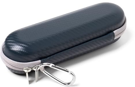 Nincha Custodia Rigida Compatibile con Spazzolini Elettrici Oral-B iO/Pro/Smart Series e Philips, Custodia da Viaggio Grande per Spazzolini e Accessori Grigio