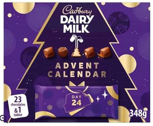 Cadbury Adventskalender für Milchmilch, 348 g