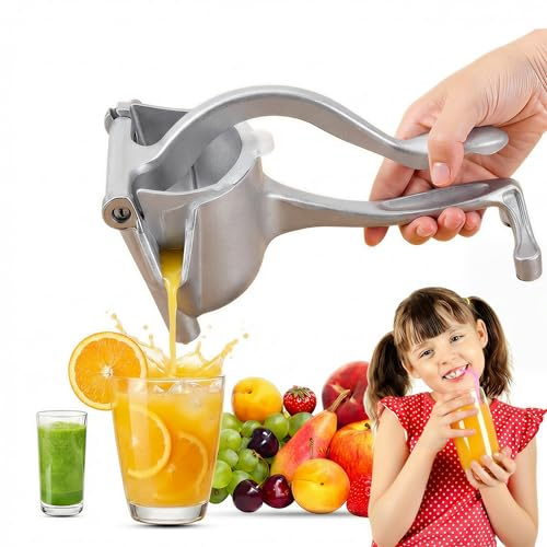 Spremiagrumi Manuale, Spremiagrumi Universale per Limoni/Agrumi/Granato, Spremitore Per Cucina, Bar e Ristorante, Materiali di qualità alimentare e Maniglia ergonomica