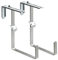 Alba Krapf Blumenkastenhalter Satz verz. Blumenkasten-Halter (VKR-1V), Silber