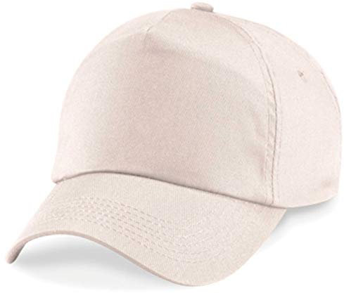 Shirtinstyle Basecap Cap 5 Panel Cap Verschluss Klettverschluss Größe Unisex, Farbe Sand