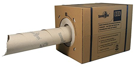 SpeedMan Box - Mobile Spenderbox mit Packpapier