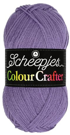 Scheepjes Colour Crafter 100g Yarn Ball | Acrylic DK Double Knit Wool | Soft & Anti-Pilling for Knitting, Crochet, Blankets & Amigurumi (1277 Amtelveen)